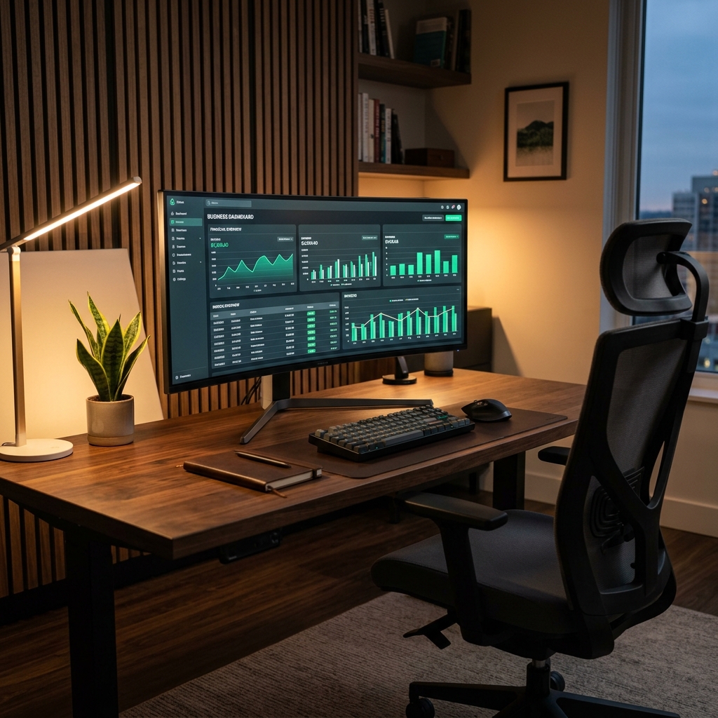 Tier 1 Firm Desk Setup